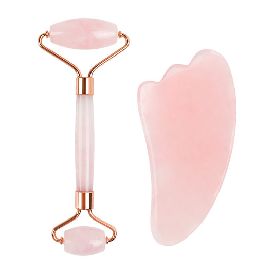 VivWave™ Jade Roller & Gua Sha – Natural Skincare & Anti-Aging Tool