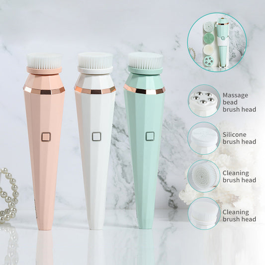 VivWave™ 4-in-1 Facial Cleansing Brush – Deep Skin Care
